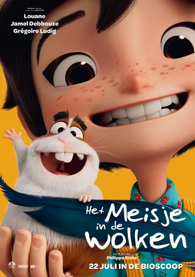 Poster Het Meisje in de Wolken