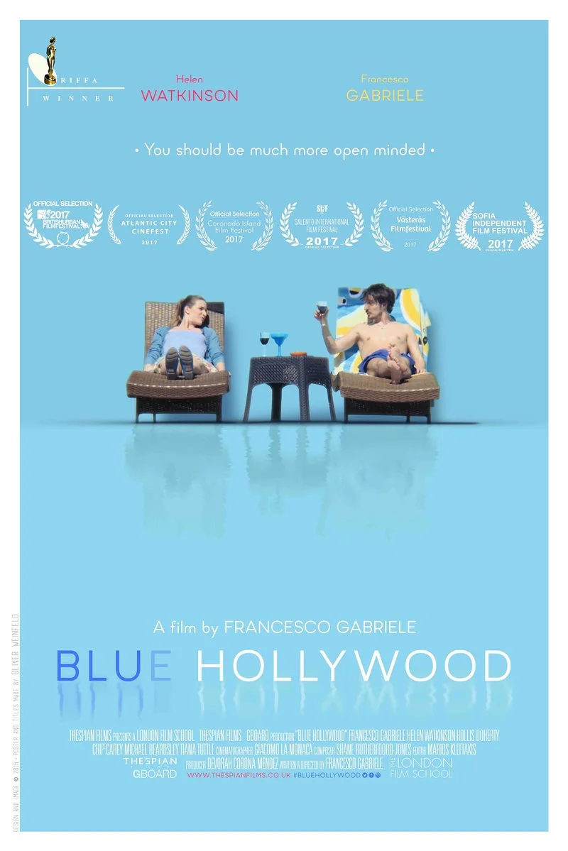 Poster van Blue Hollywood