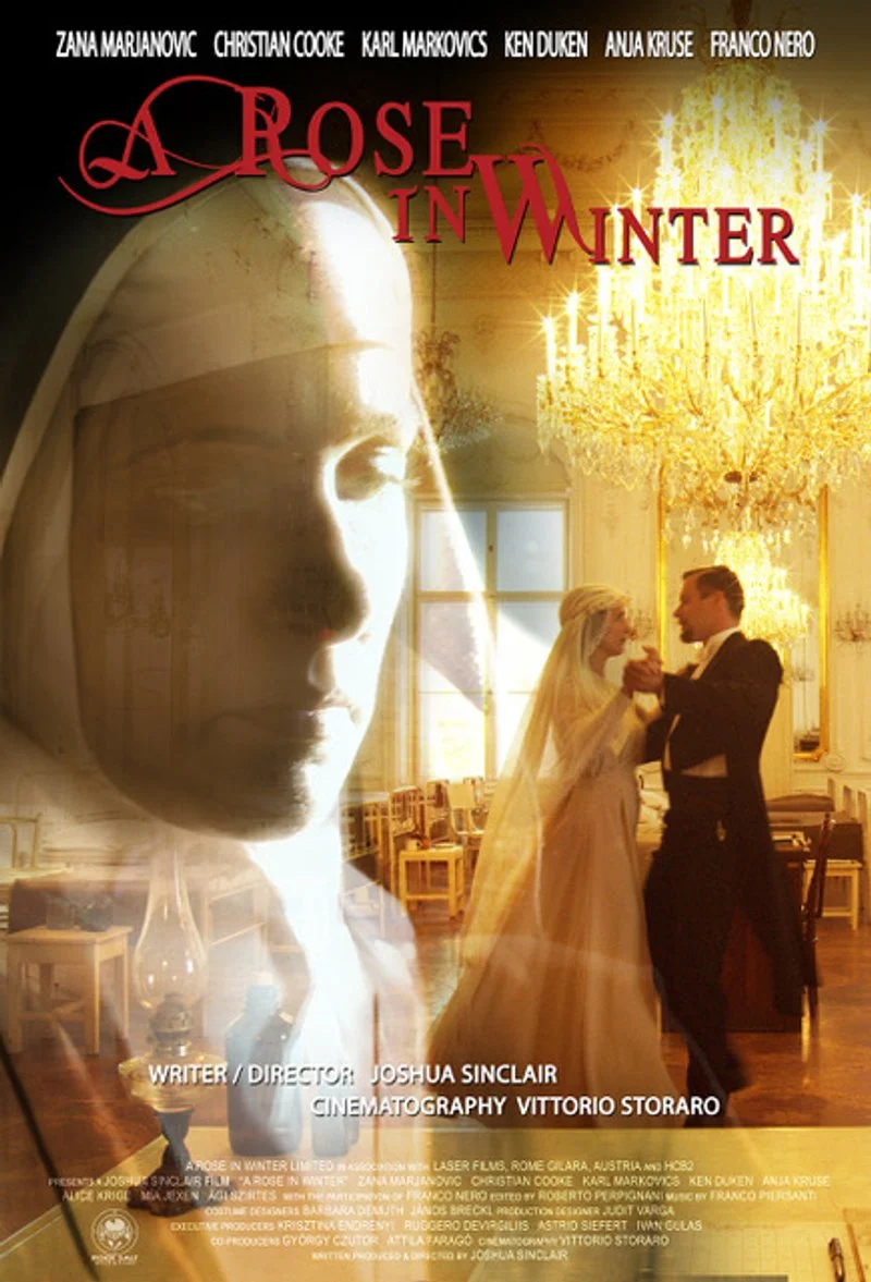 Poster van A Rose in Winter