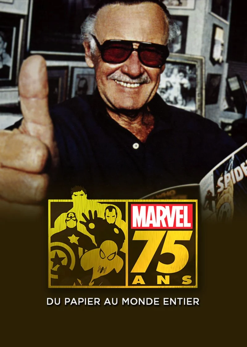 Affiche de Marvel : 75 ans, du papier au monde entier