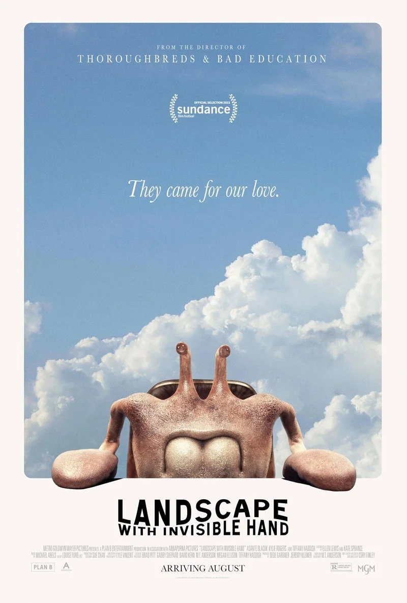 Poster van Paysage à la main invisible