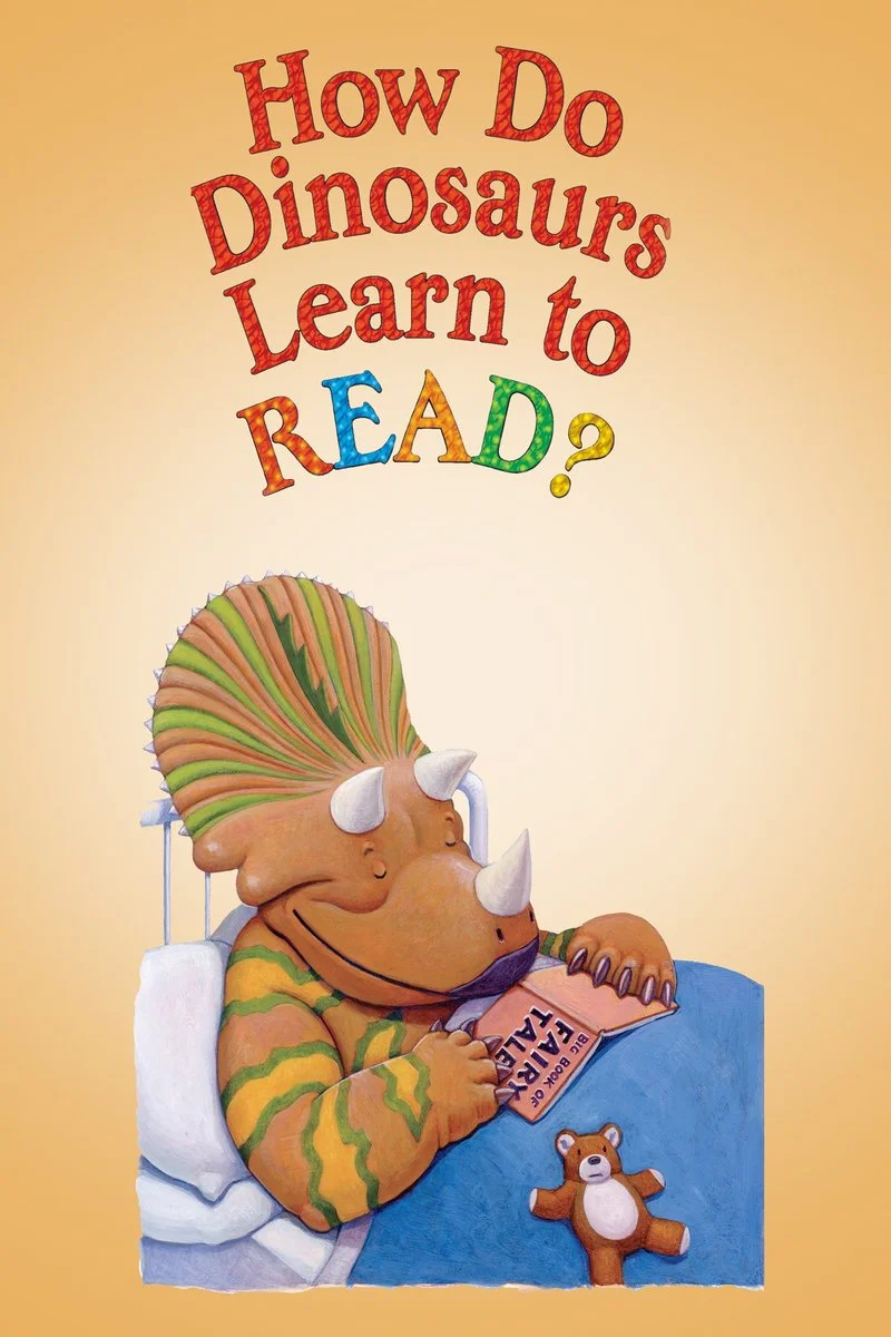 Poster van How Do Dinosaurs Learn to Read?