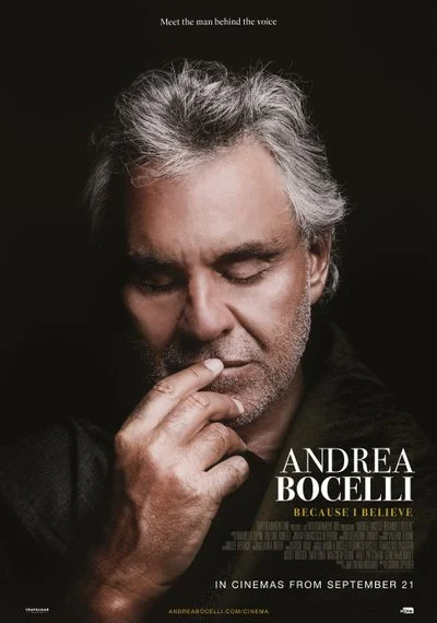 Affiche Andrea Bocelli: Because I Believe
