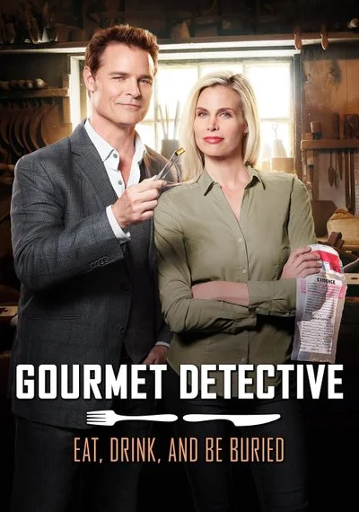 Poster Gourmet Detective: Eat, Drink, and Be Buried