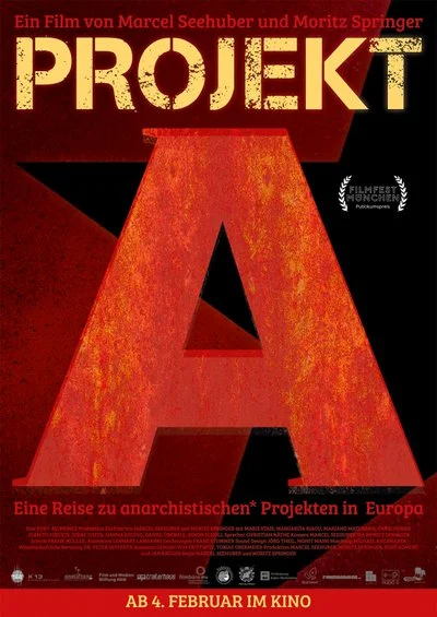 Affiche Projekt A - A Journey to Anarchist Projects in Europe