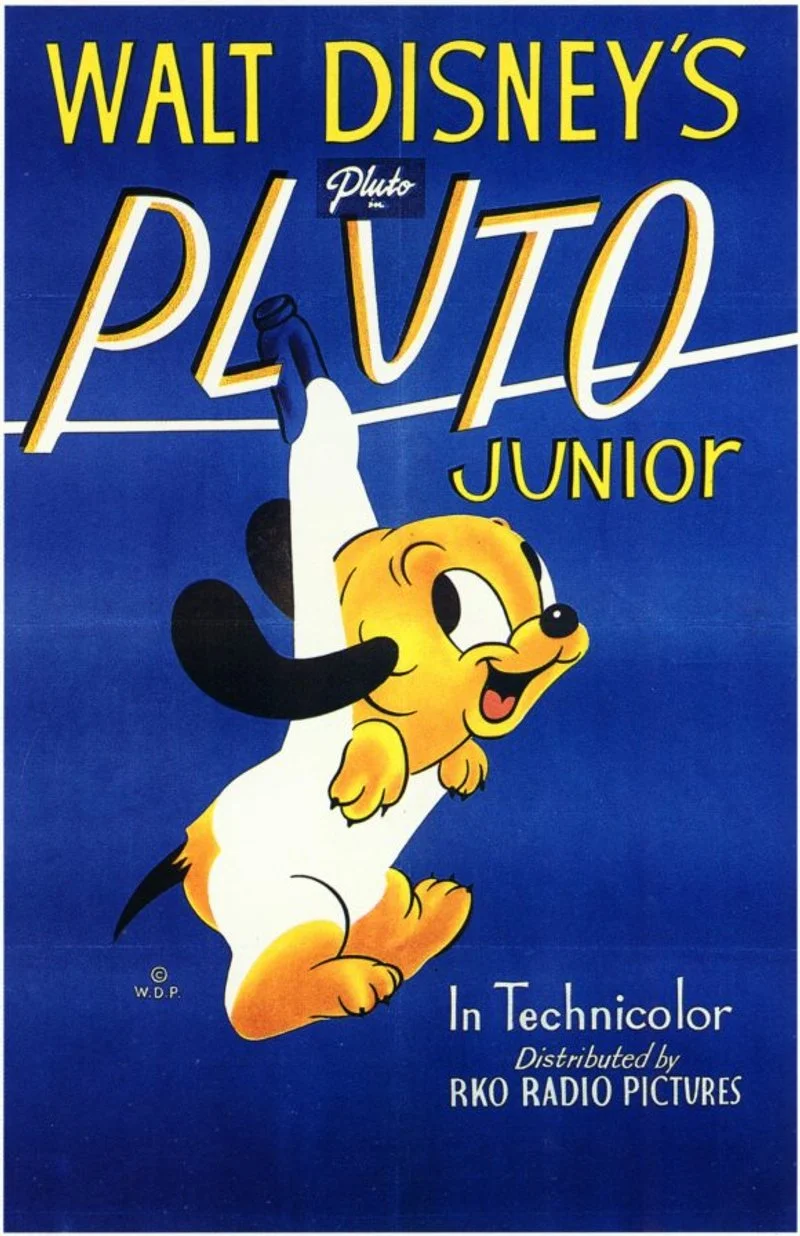 Poster van Pluto, Junior