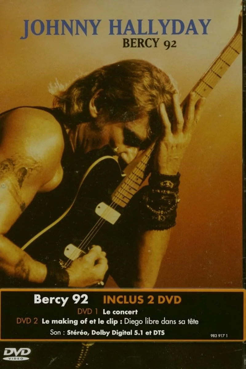 Affiche de Johnny Hallyday: Bercy 92