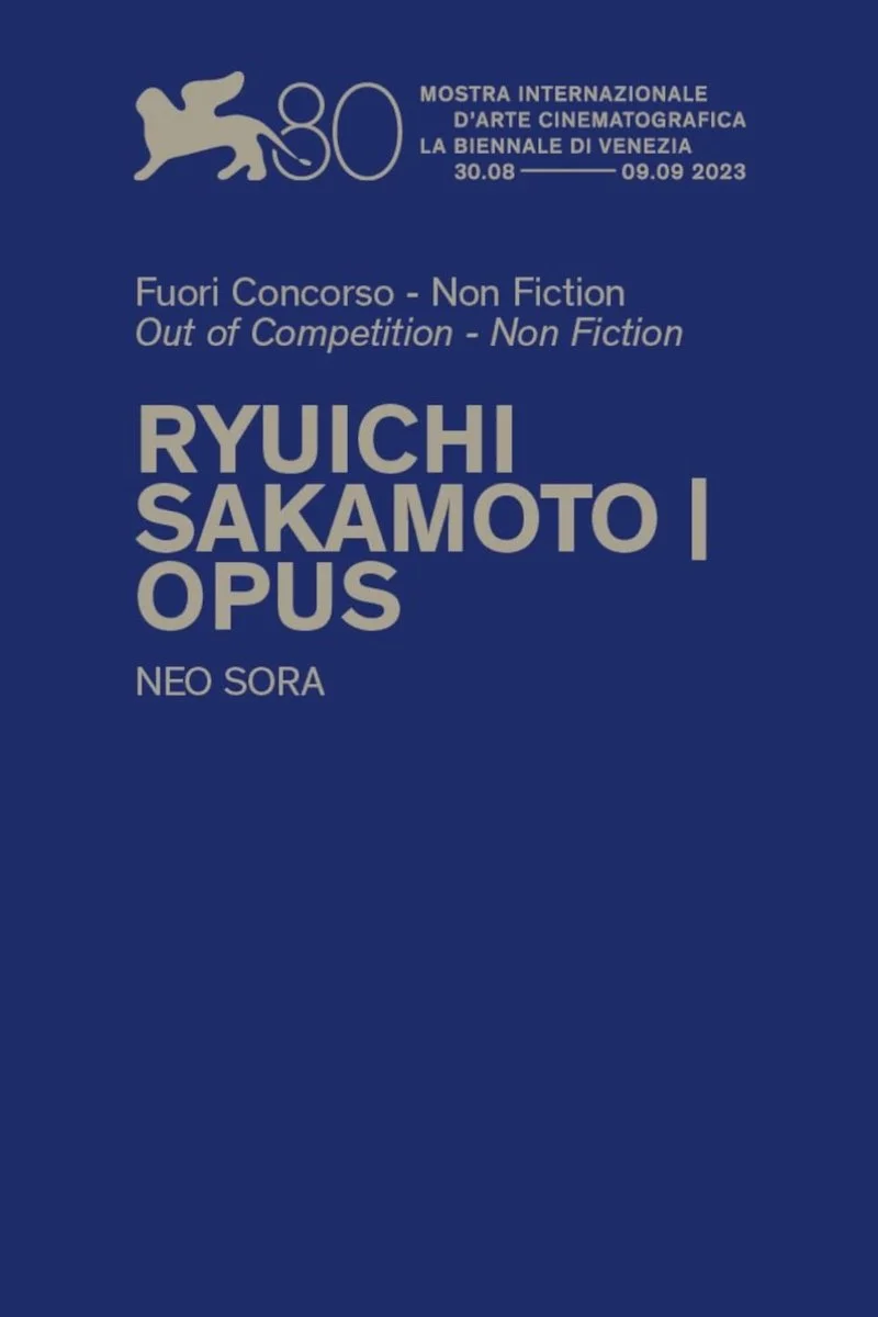 Affiche de Ryuichi Sakamoto: Opus