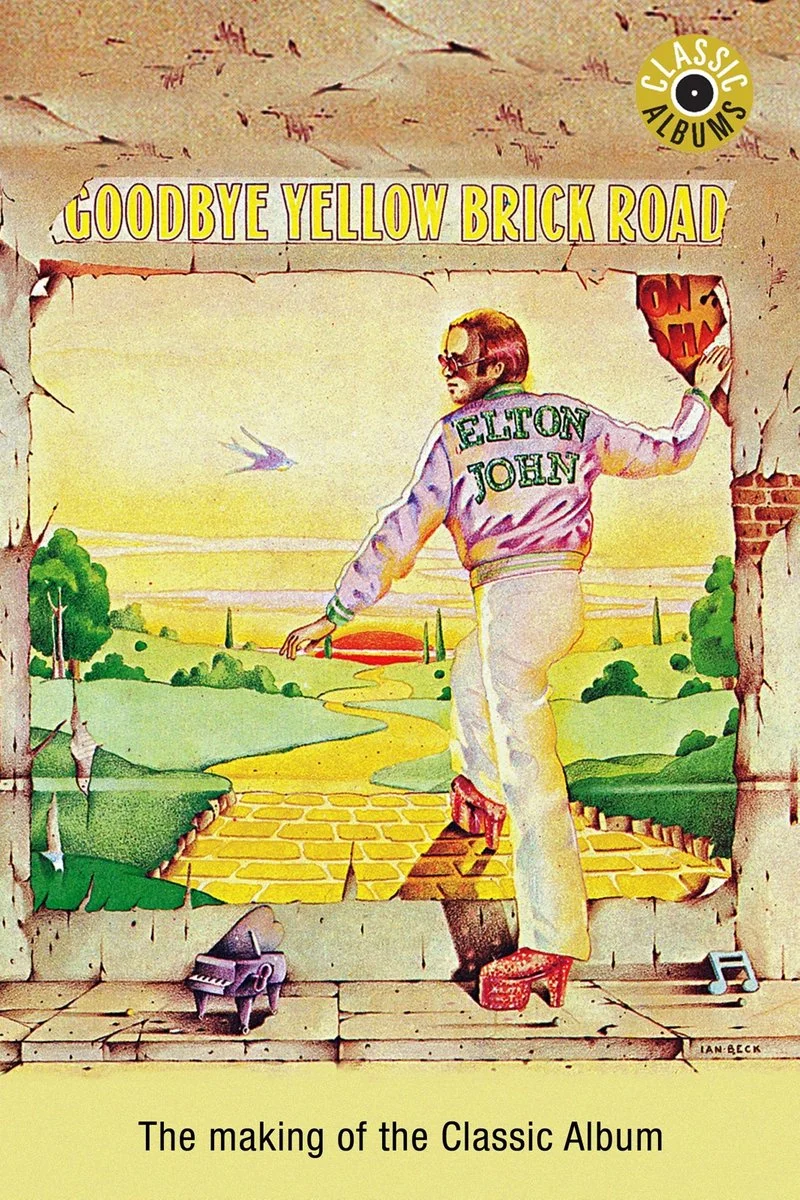 Poster van Elton John - Goodbye Yellow Brick Road