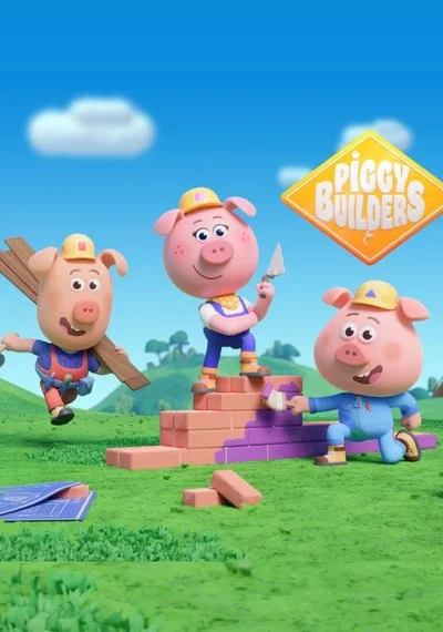 Poster Piggy Builders