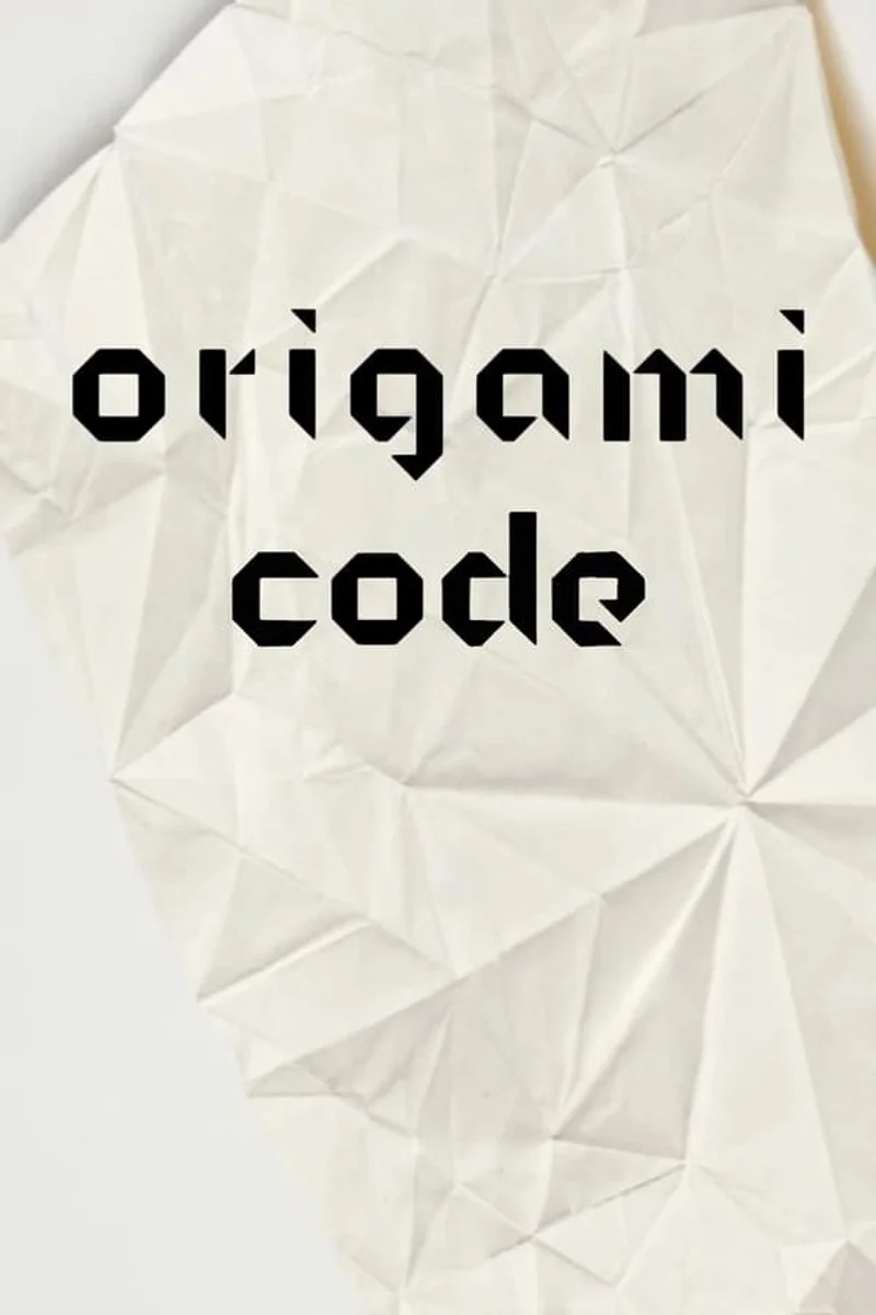 Affiche de The Origami Code