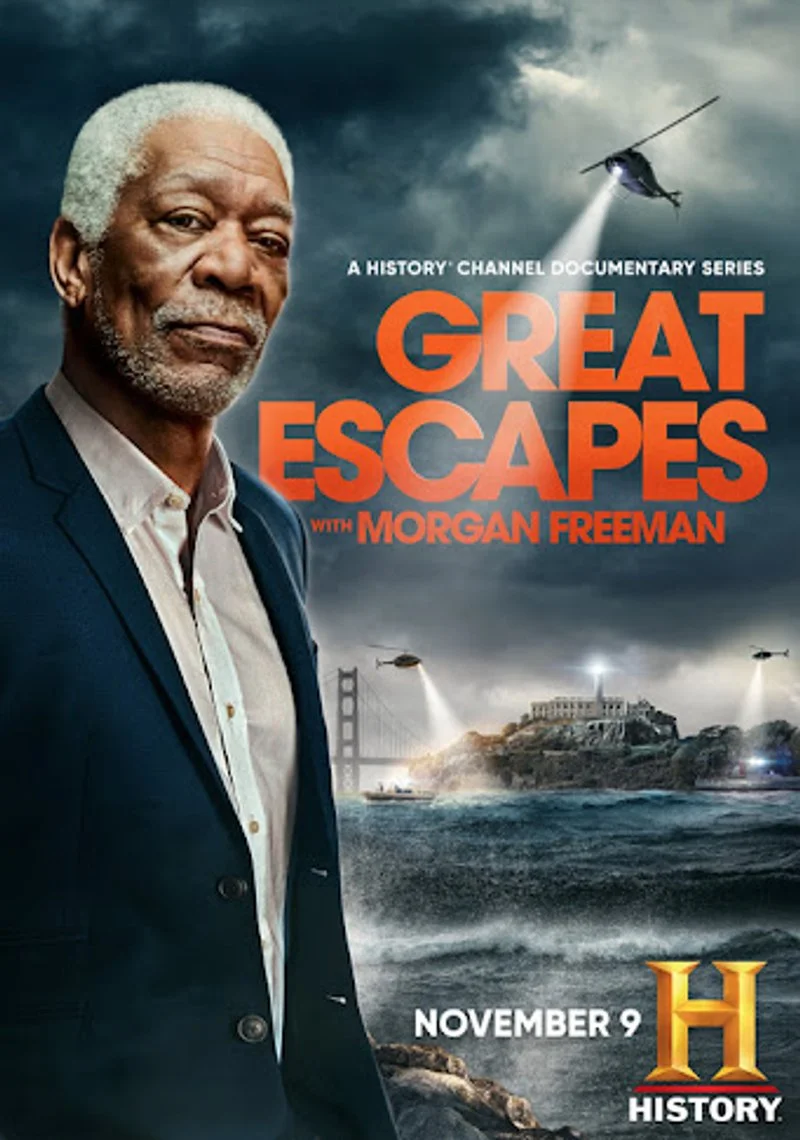 Affiche de History's Greatest Escapes with Morgan Freeman