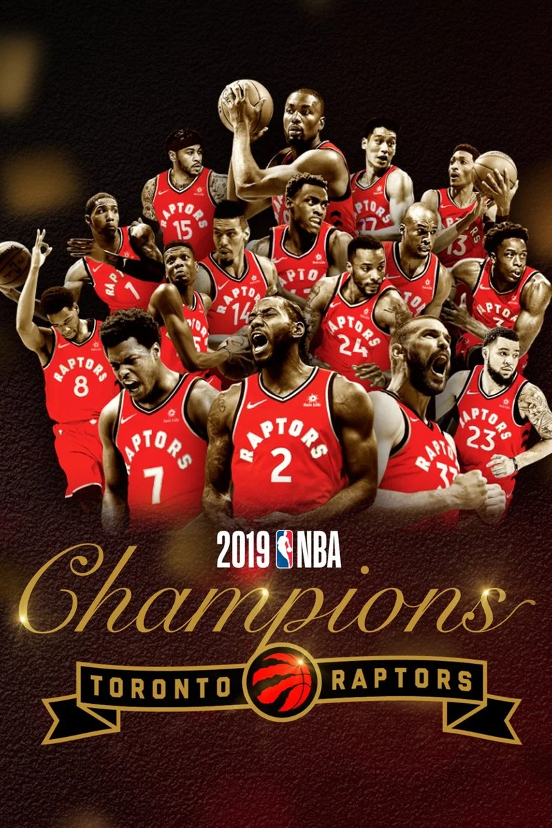 Affiche de 2019 NBA Champions: Toronto Raptors