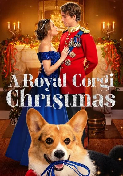 Affiche A Royal Corgi Christmas