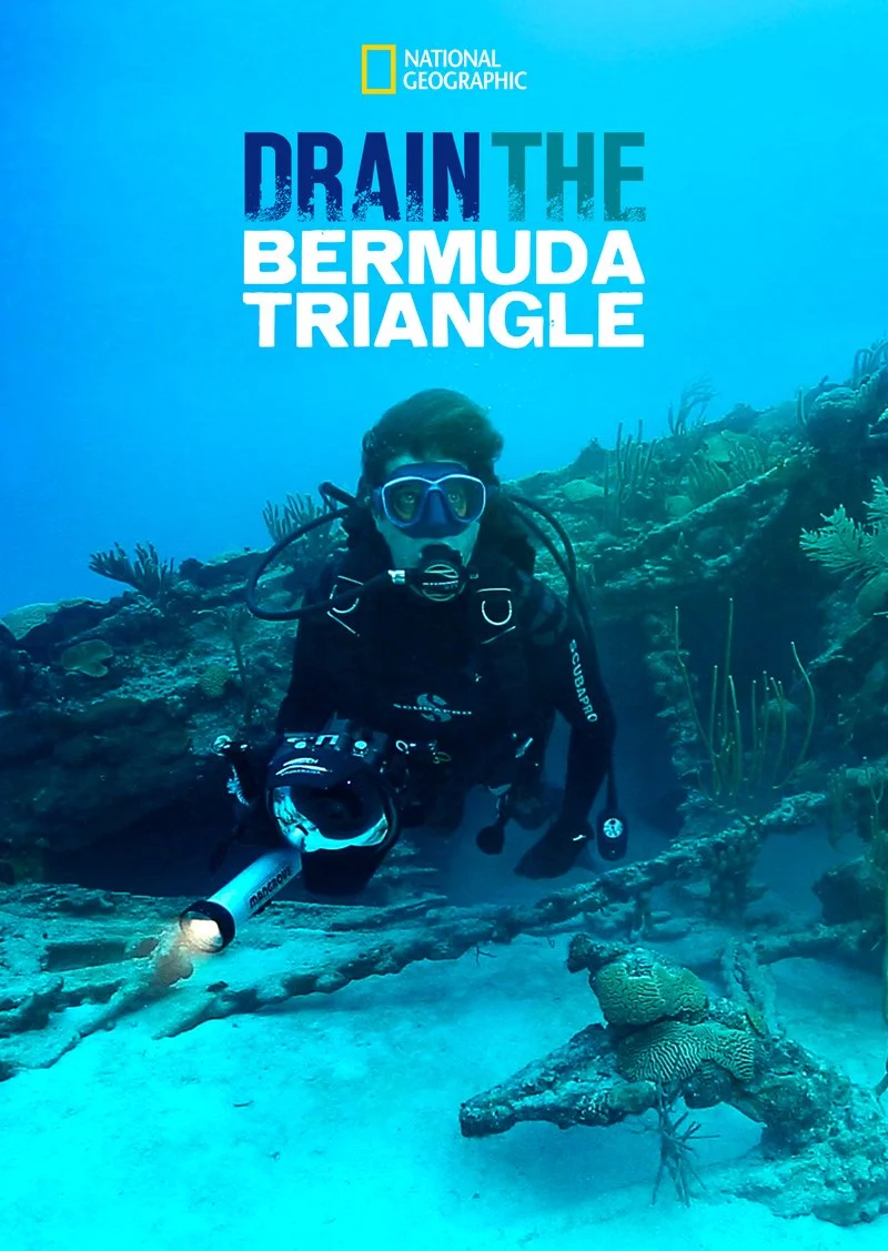Poster van Drain The Bermuda Triangle