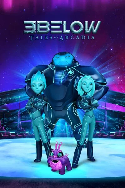 Affiche Le trio venu d'ailleurs : Les Contes d'Arcadia
