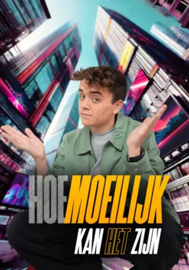 Poster van Hoe moeilijk kan het zijn