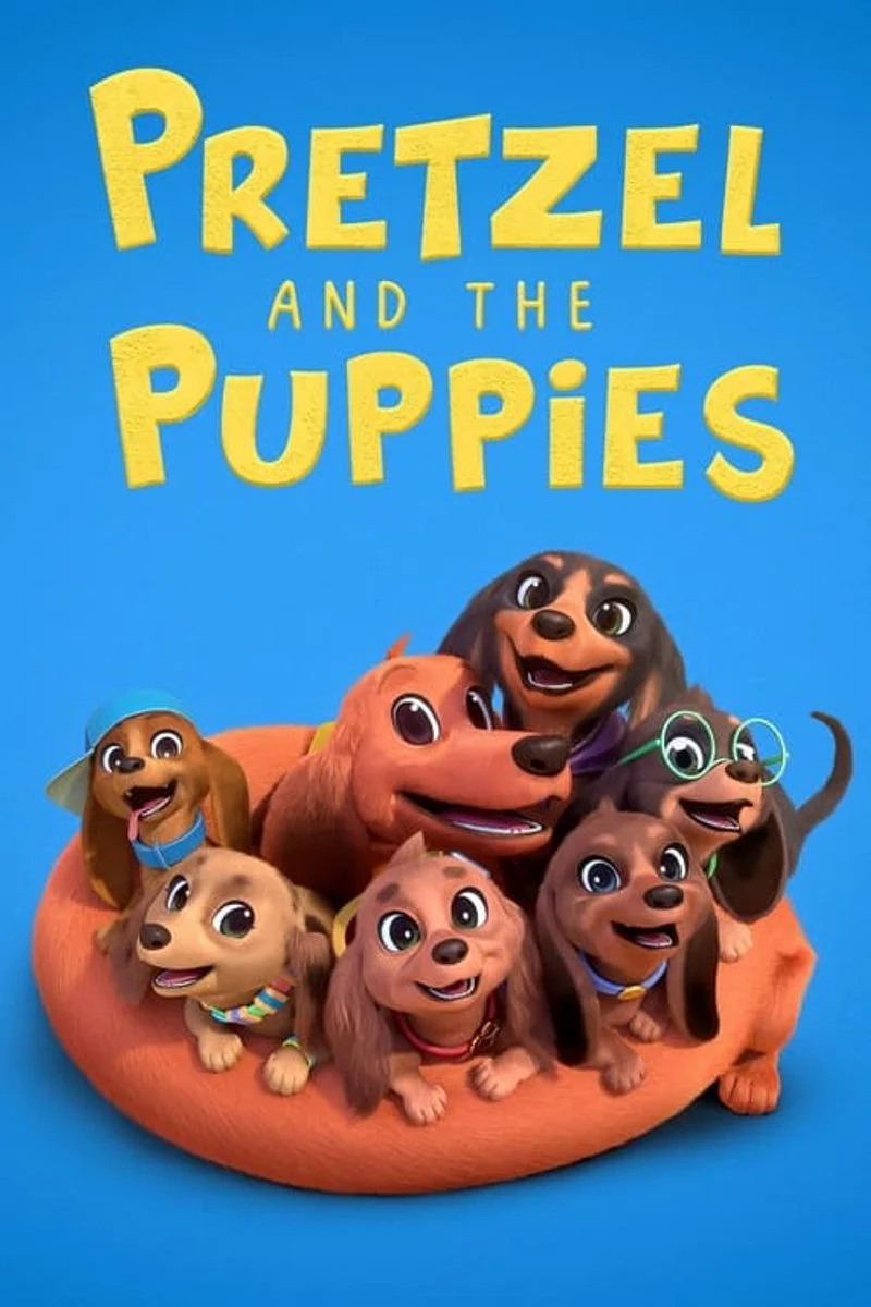Poster van Pretzel and the Puppies