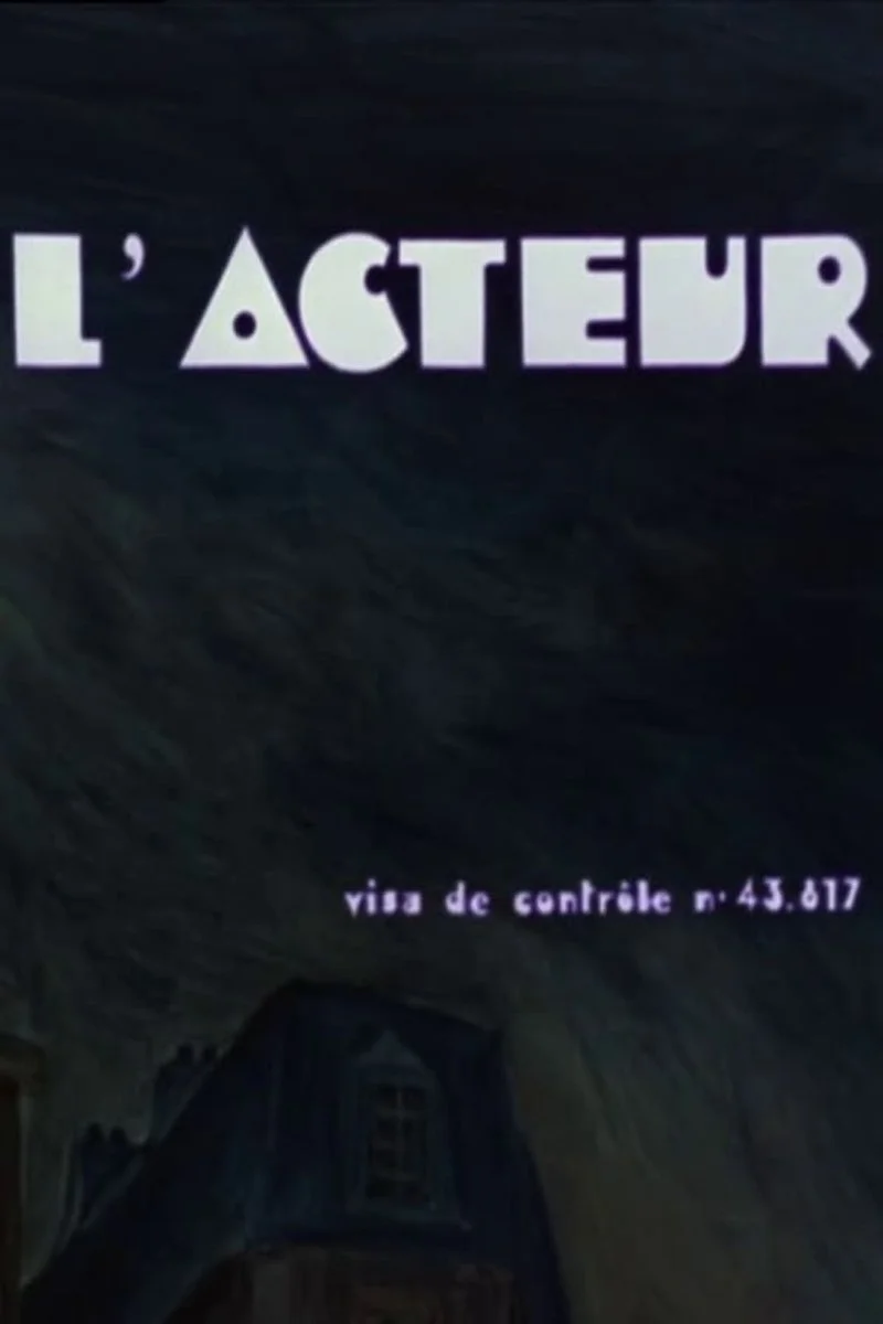 Affiche de L'acteur