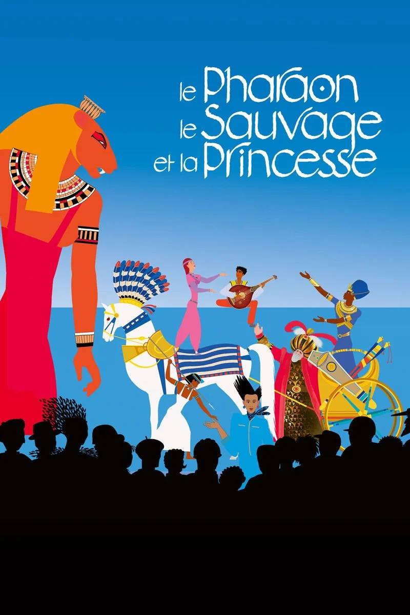 Poster van The Black Pharaoh, the Savage and the Princess
