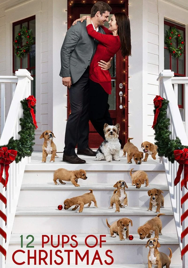 Poster van 12 Pups of Christmas