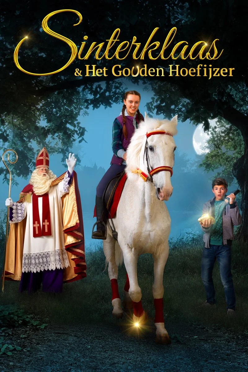 Affiche de Sinterklaas & Het Gouden Hoefijzer