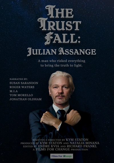 Poster The Trust Fall: Julian Assange