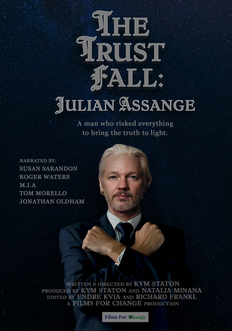 Poster van The Trust Fall: Julian Assange