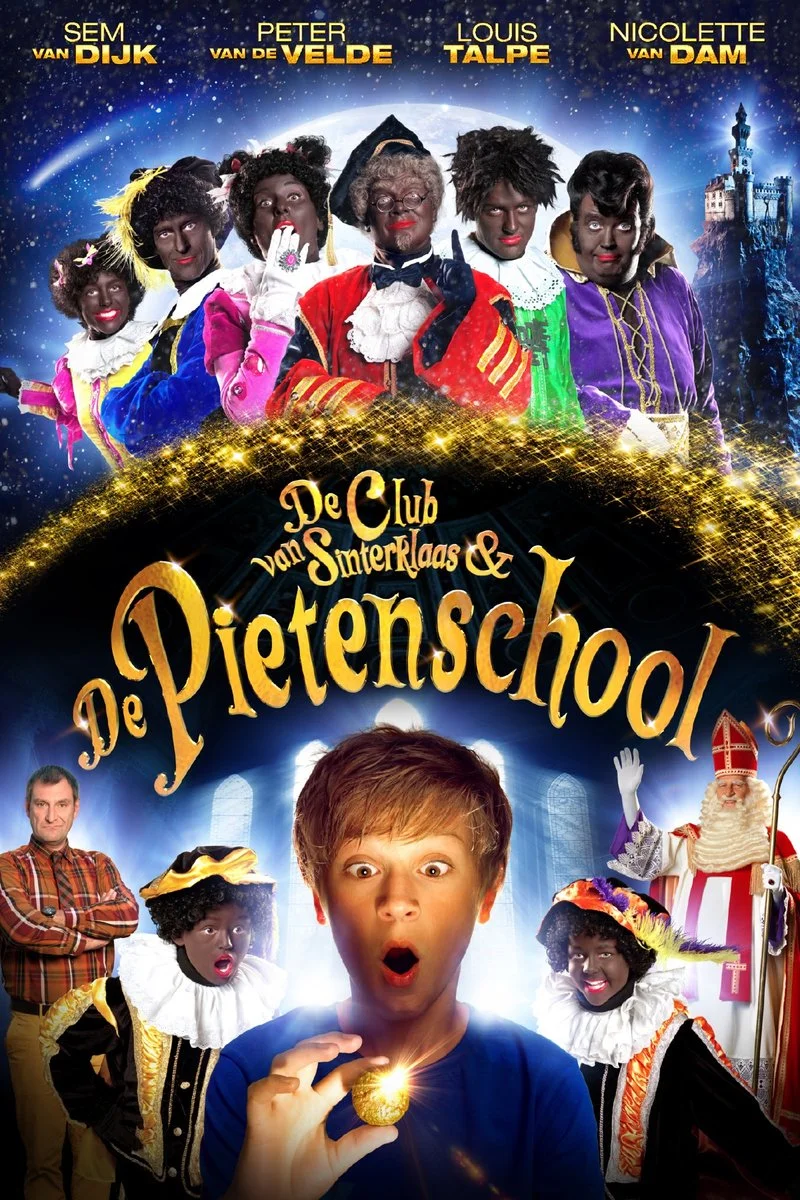 Poster van De club van sinterklaas & de pietenschool