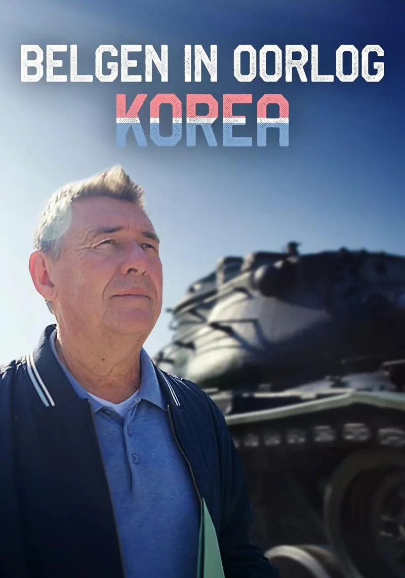 Poster van Belgen in oorlog: Korea